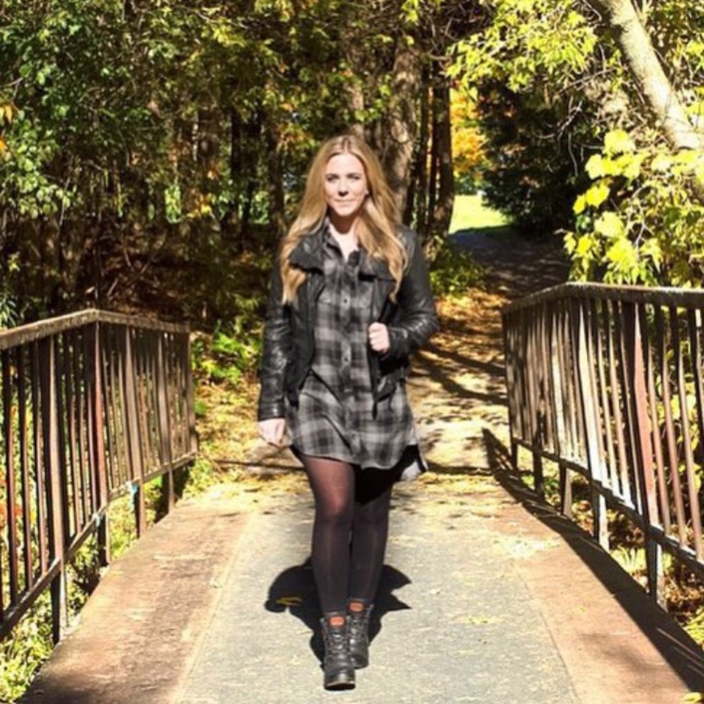 Plaid Aritiza Dress
